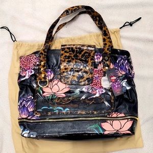 NWT Ed Hardy Tote Bag W/ Dust Bag